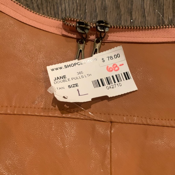 Faux leather jacket - Picture 3 of 3